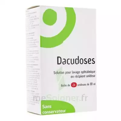 Dacudoses Solution Pour Lavement Ophtalmologique 24unid/10ml à FONTENAY-TRESIGNY