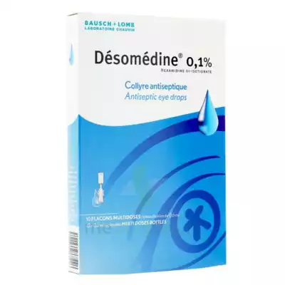 Desomedine 0,1 % Collyre Sol 10fl/0,6ml à FONTENAY-TRESIGNY