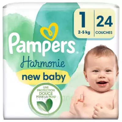 Pampers Harmonie Couche T1 Paquet/24 à FONTENAY-TRESIGNY